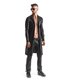 Eleganter Wetlook Trenchcoat mit klassischer Schnittführung | Regnes Fetish Planet