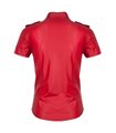 Herren Military-Hemd mit Druckknöpfen und vertikalen Steppnähten | Regnes Fetish Planet Herren Military-Hemd mit Druckknöpfen und vertikalen Steppnähten | Regnes Fetish Planet