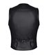 Elegante Herren-Weste mit geometrischen Steppungen und Metallschnalle | Regnes Fetish Planet