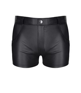 Herren Shorts mit Taschen, Gürtelschlaufen und Alcantara-Etikett | Regnes Fetish Planet Herren Shorts mit Taschen, Gürtelschlaufen und Alcantara-Etikett | Regnes Fetish Planet