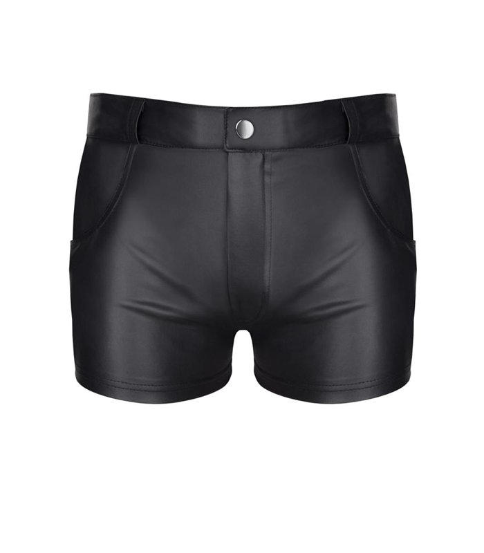 Herren Shorts mit Taschen, Gürtelschlaufen und Alcantara-Etikett | Regnes Fetish Planet