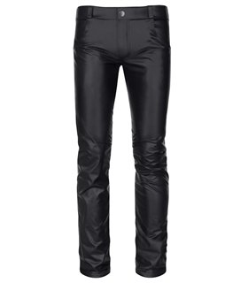 Herren Wetlook Hose mit Löchertaschen und Gürtelschlaufen | Regnes Fetish Planet Herren Wetlook Hose mit Löchertaschen und Gürtelschlaufen | Regnes Fetish Planet