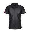 Wetlook-Poloshirt mit Reißverschluss und Ziernähten | Regnes Fetish Planet Wetlook-Poloshirt mit Reißverschluss und Ziernähten | Regnes Fetish Planet