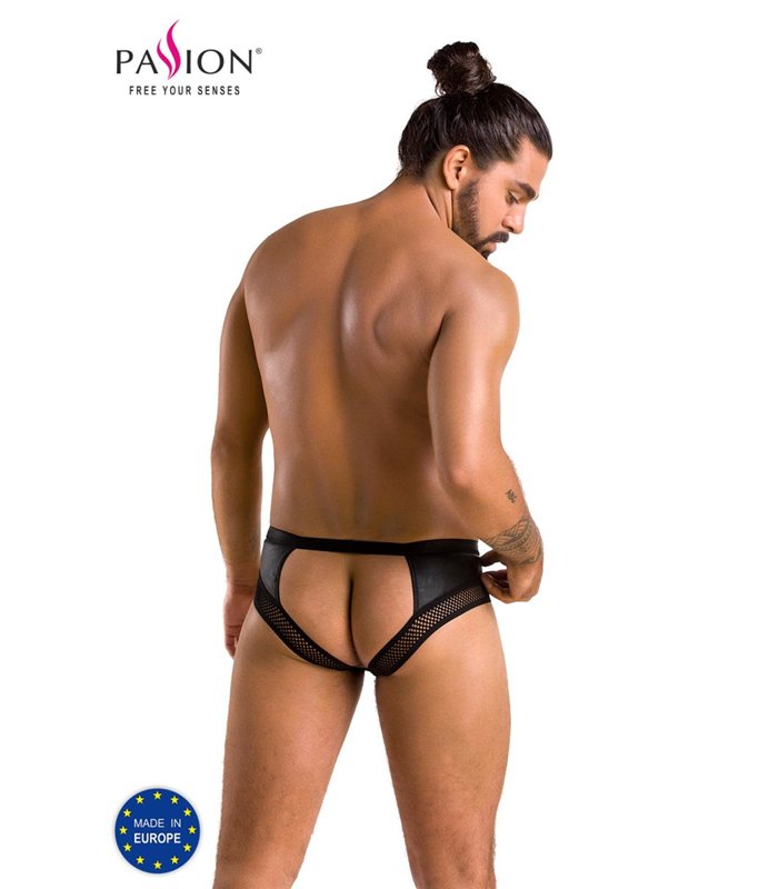 Ouvert-Slip mit Metallkette und Netzeinsatz | Passion Menswear