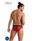 Herren Netz-Slip mit Samtprint elegantes Dessous Design | Passion Menswear