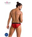 Herren Netz-Slip mit Samtprint elegantes Dessous Design | Passion Menswear Herren Netz-Slip mit Samtprint elegantes Dessous Design | Passion Menswear