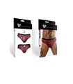 Netz-Tanga mit Vinyl-Einsatz | Regnes Fetish Planet Netz-Tanga mit Vinyl-Einsatz | Regnes Fetish Planet