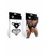 Netz-Slip ouvert mit Vinyl-Einsatz | Regnes Fetish Planet