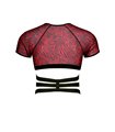 Harness Tüll-Oberteil mit Gummibändern und Metallringen | Regnes Fetish Planet Harness Tüll-Oberteil mit Gummibändern und Metallringen | Regnes Fetish Planet