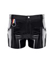 Lack-Shorts mit Taschen und Metallring | Regnes Fetish Planet Lack-Shorts mit Taschen und Metallring | Regnes Fetish Planet