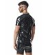 Herren Poloshirt mit Regenbogen-Kragen und Reißverschluss | Regnes Fetish Planet
