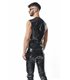 Herren Weste mit Reißverschluss und vertikalen Nähten | Regnes Fetish Planet