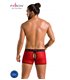 Herren Netz-Shorts mit Samtflock und breitem Gummibund | Passion Menswear