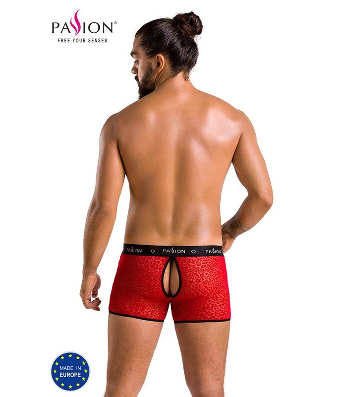 Herren Netz-Shorts mit Samtflock und breitem Gummibund | Passion Menswear
