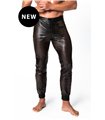 Perforierte Herren-Hose mit Elasthan-Anteil und Polymerbeschichtung | Noir Handmade Men