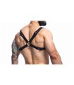 Herren-Harness mit Metallringen und verstellbaren Trägern | CUT4MEN Herren-Harness mit Metallringen und verstellbaren Trägern | CUT4MEN