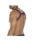 Herren Harness zweiteilig mit Metallringen und Karabinerhaken | CUT4MEN