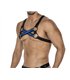 Herren Harness Kunstleder Riemen verstellbar mit Metallringen | CUT4MEN