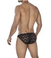 Spitzen-Herren-Slip mit integriertem Suspensorium | CUT4MEN Spitzen-Herren-Slip mit integriertem Suspensorium | CUT4MEN