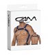 Herren Harness Neopren Riemen Karabiner Metallringe | CUT4MEN