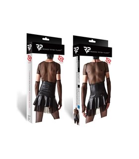 Elastischer Minirock mit hoher Taille und seitlichem Reißverschluss | Regnes Fetish Planet Elastischer Minirock mit hoher Taille und seitlichem Reißverschluss | Regnes Fetish Planet