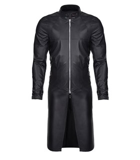 Eleganter Herren Wetlook Mantel mit diagonalen Nähten | Regnes Fetish Planet Eleganter Herren Wetlook Mantel mit diagonalen Nähten | Regnes Fetish Planet
