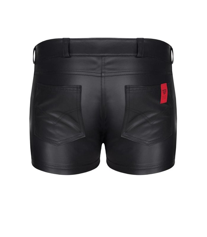 Herren Shorts mit Taschen, Gürtelschlaufen und Alcantara-Etikett | Regnes Fetish Planet