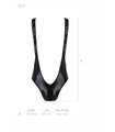 Herren-Body Ouvert mit Gummibändern und Wetlook-Detail | Passion Menswear Herren-Body Ouvert mit Gummibändern und Wetlook-Detail | Passion Menswear