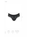 Ouvert-Slip mit Metallkette und Netzeinsatz | Passion Menswear Ouvert-Slip mit Metallkette und Netzeinsatz | Passion Menswear