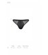 Ouvert-Herren-Slip mit Metallringen, Netz und Kunstleder | Passion Menswear