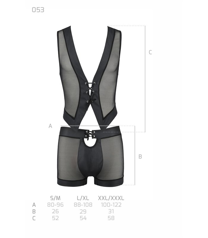 Erotisches Herren-Dessous-Set mit Bindung | Passion Menswear
