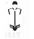 Harness Set mit Netzdetails und Metallelementen | Passion Menswear