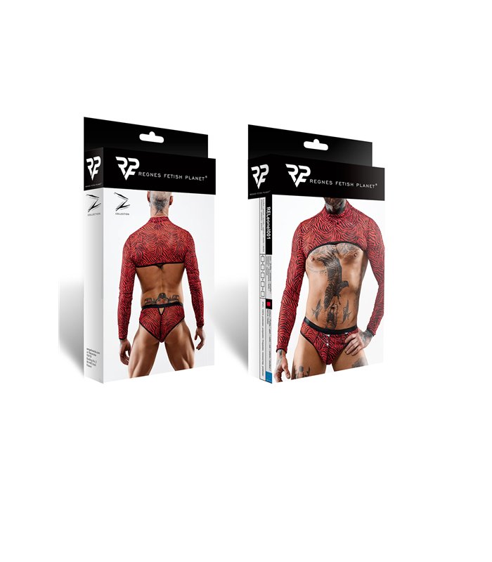 Dehnbarer Tüll-Crop-Top mit offenen Schultern | Regnes Fetish Planet
