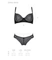 Transparentes Netz-Dessous-Set mit Bügel-BH und Slip | Passion Transparentes Netz-Dessous-Set mit Bügel-BH und Slip | Passion