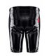 Herren PVC Shorts mit Metallring und Gürtelschlaufen | Regnes Fetish Planet
