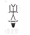 Harness-Set mit Gummibändern und Metallelementen | Passion Menswear Harness-Set mit Gummibändern und Metallelementen | Passion Menswear
