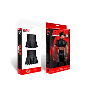 Eleganter Wetlook Faltenrock mit seitlichem Reißverschluss | Regnes Fetish Planet Eleganter Wetlook Faltenrock mit seitlichem Reißverschluss | Regnes Fetish Planet