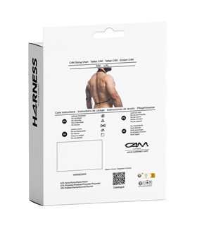 Herren-Harness mit Metallringen und Kettendetails | CUT4MEN Herren-Harness mit Metallringen und Kettendetails | CUT4MEN