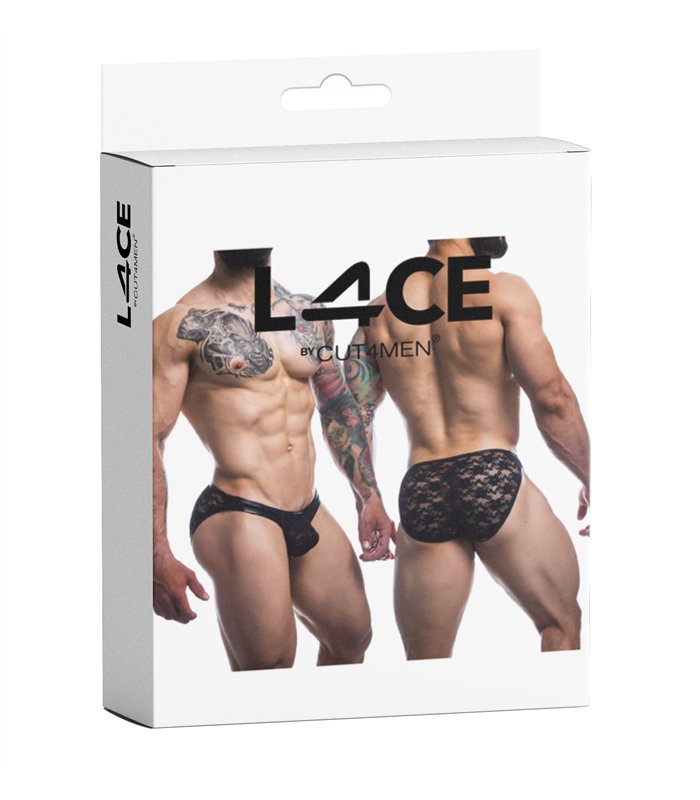 Spitzen-Herren-Slip mit integriertem Suspensorium | CUT4MEN