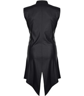 Herren Wetlook Frack Weste Slim-Fit mit Dreieckelementen | Regnes Fetish Planet Herren Wetlook Frack Weste Slim-Fit mit Dreieckelementen | Regnes Fetish Planet