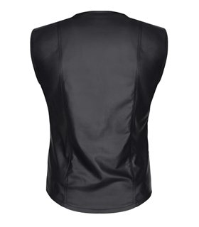 Herren Wetlook Weste mit Doppel-Reißverschluss | Regnes Fetish Planet Herren Wetlook Weste mit Doppel-Reißverschluss | Regnes Fetish Planet
