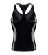 PVC Tank Top mit Regenbogen-Details | Regnes Fetish Planet
