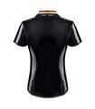 PVC Poloshirt mit Regenbogenfahne und Metallring | Regnes Fetish Planet PVC Poloshirt mit Regenbogenfahne und Metallring | Regnes Fetish Planet