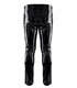 Herren Lack-Hose mit Taschen und Regenbogen-Akzent | Regnes Fetish Planet