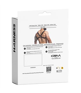 Herren-Harness mit Metallringen und verstellbaren Trägern | CUT4MEN Herren-Harness mit Metallringen und verstellbaren Trägern | CUT4MEN