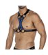 Herren Harness Kunstleder Riemen verstellbar mit Metallringen | CUT4MEN