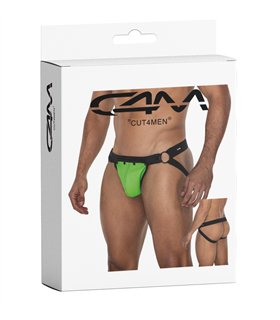 Herren Jock Snap mit Metallringen und Druckknöpfen | CUT4MEN Herren Jock Snap mit Metallringen und Druckknöpfen | CUT4MEN