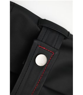 Herren Kunstleder Mantel mit Revers und Taillenbetonung | Regnes Fetish Planet Herren Kunstleder Mantel mit Revers und Taillenbetonung | Regnes Fetish Planet