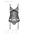 Transparentes Netz-Dessous-Set mit Strumpfhaltern und Bügel-BH | Passion Transparentes Netz-Dessous-Set mit Strumpfhaltern und Bügel-BH | Passion