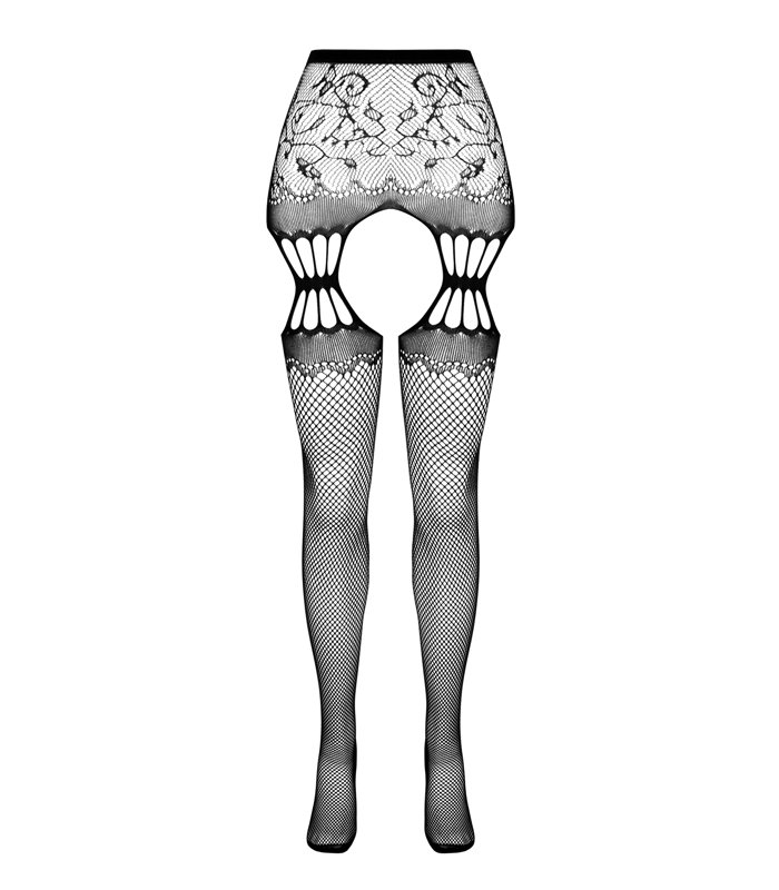 Geöffnete Strumpfhose mit Elasthan-Anteil für verführerische Momente | Passion